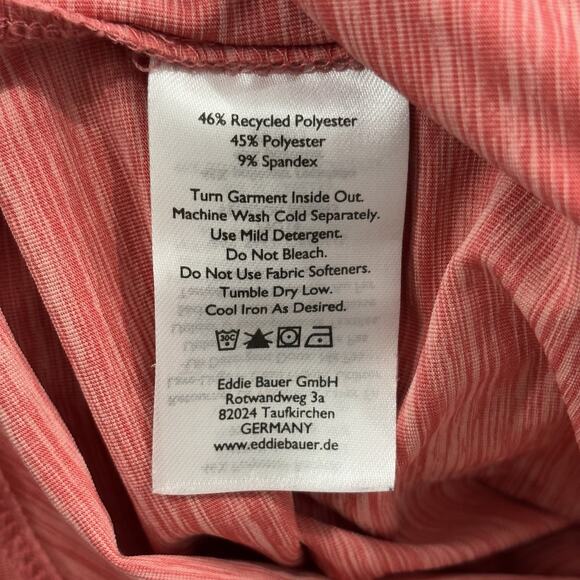 Eddie Bauer Women’s Size 2XL Tall Pink Heather Resolution Stretch Hoodie - Picture 5 of 6